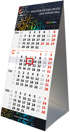 Tafelplanner Quadro - Tafelkalender met uw terminic